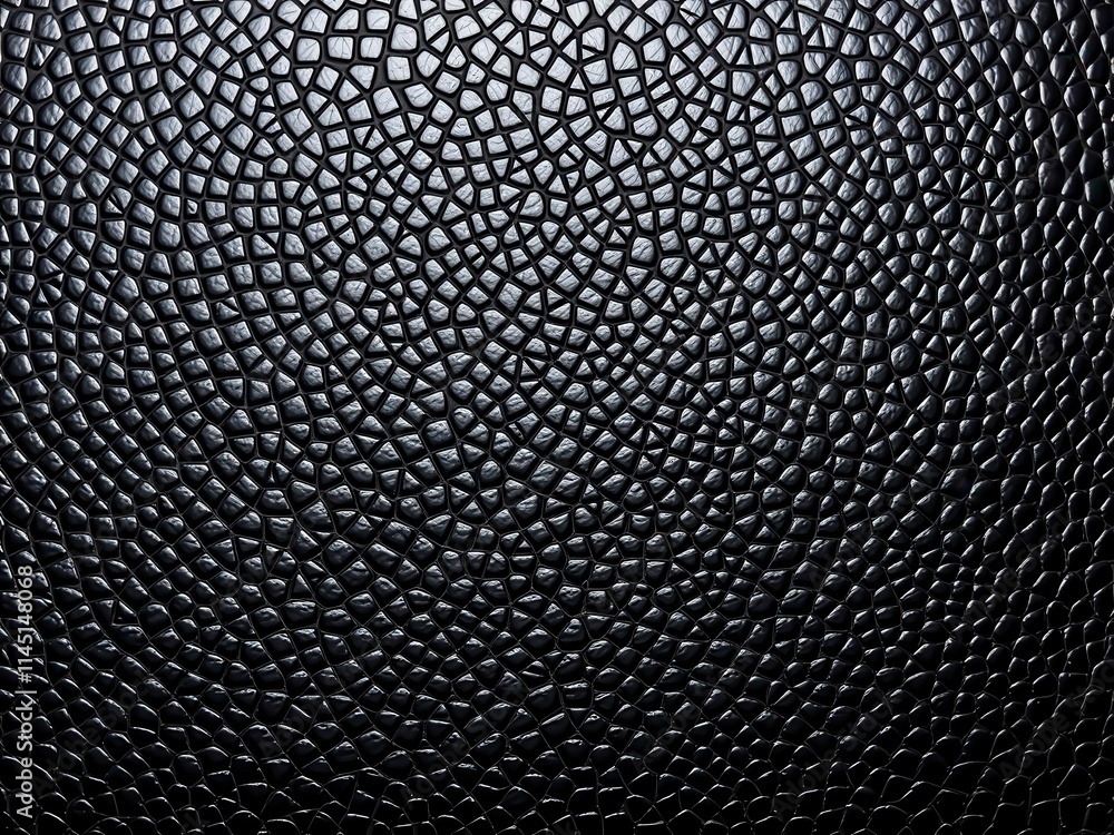 Black leather texture with intricate grain and luxurious sheen, sophisticated, glossy Black leather texture with intricate grain and luxurious sheen, sophisticated, glossy