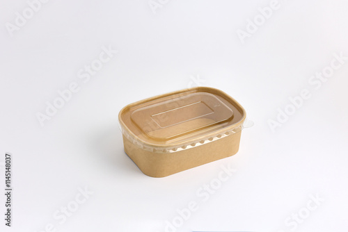 Eco-Friendly Disposable Food Container with Lid