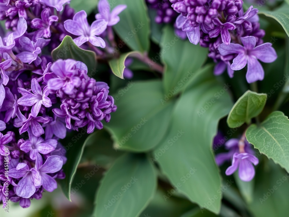 Purple flower petals and leaves in vibrant shades of lilac and lavender with delicate textures and intricate details, purple, lavender, intricate Purple flower petals and leaves in vibrant shades of lilac and lavender with delicate textures and intricate details, purple, lavender, intricate