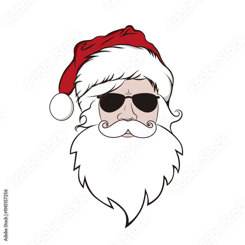 Rockstar Santa Claus, icon of modern Christmas.