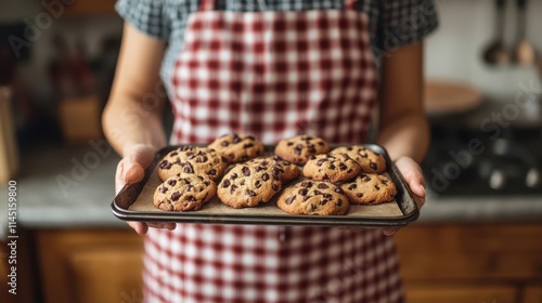 The Homemade Chocolate Chip Cookies