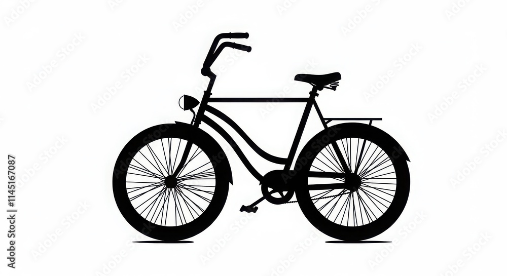 Cycle black and white Silhouette isolated background, Silhouette of a carbon fiber road racing bicycle Cycle black and white Silhouette isolated background, Silhouette of a carbon fiber road racing bicycle