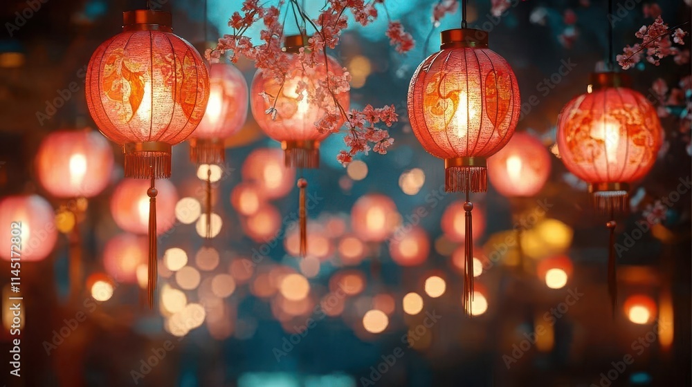 Celebrate the year of the snake with vibrant lanterns and heritage symbols for 2025 Celebrate the year of the snake with vibrant lanterns and heritage symbols for 2025