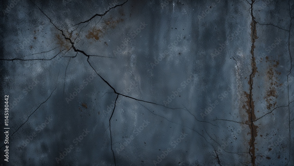 A Weathered Dark Blue Concrete Wall Texture, Displaying Subtle Cracks and Faded Patina, Evoking a Sense of Urban Decay and Timeless Character with Rich Depth and Distinctive Appeal A Weathered Dark Blue Concrete Wall Texture, Displaying Subtle Cracks and Faded Patina, Evoking a Sense of Urban Decay and Timeless Character with Rich Depth and Distinctive Appeal