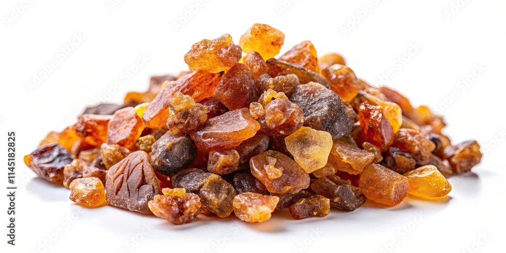 Myrrh resin on background, isolated, myrrh essential oil, myrrh resin, essential oils Myrrh resin on background, isolated, myrrh essential oil, myrrh resin, essential oils