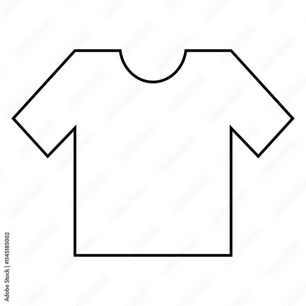 t-shirt icon outline on white background
vector icon t-shirt icon outline on white background
vector icon