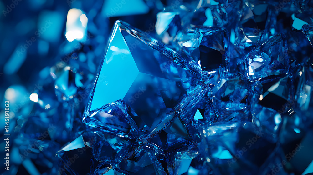Radiant blue sparkling background. Luster. Illustration Radiant blue sparkling background. Luster. Illustration