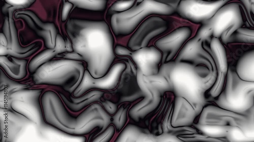 Abstract Fluidity: A Dynamic Blend of Crimson and Ivory Swirls Pattern