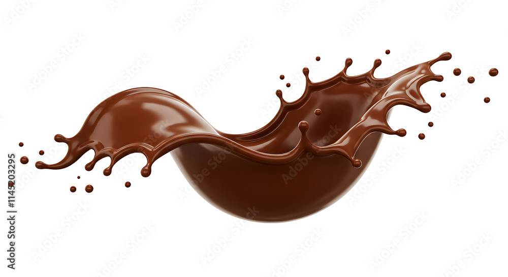melted chocolate dripping splash isolated on transparent png. white background melted chocolate dripping splash isolated on transparent png. white background
