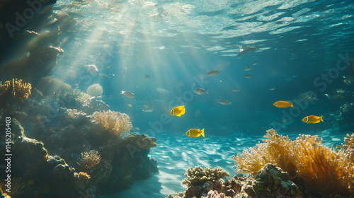 Obraz na płótnie underwater, coral, sea, fish, reef, diving, water, ocean, tropical, scuba, blue, nature, marine, animal, life, deep, red sea, aquatic, coral reef, egypt, dive, snorkeling, caribbean, diver, sand w salonie