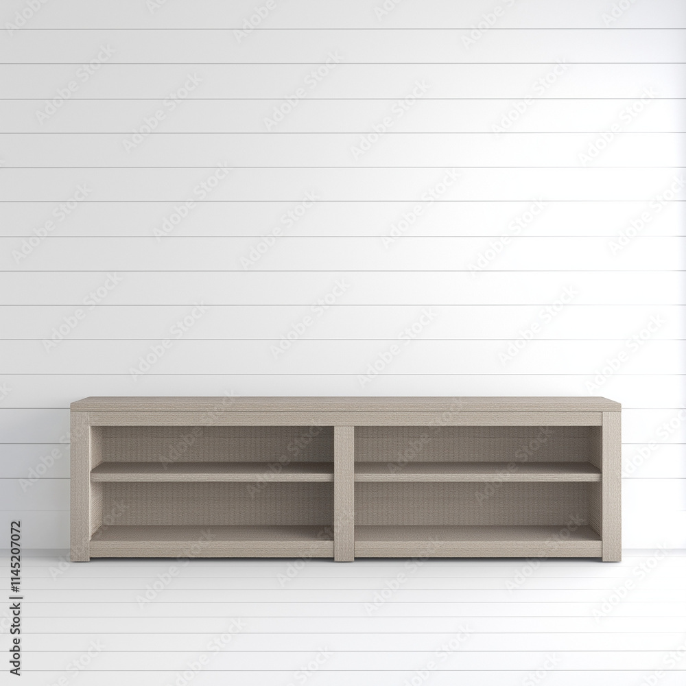 A Coastal-Inspired Wicker Unit with Weathered Gray Finishes A Coastal-Inspired Wicker Unit with Weathered Gray Finishes