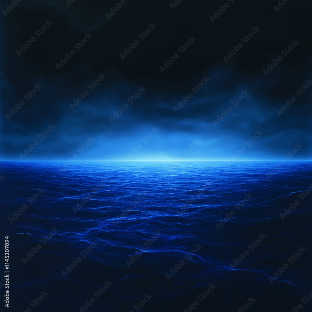A Stormy Sea Surface with Tranquil Depths Below Revealed A Stormy Sea Surface with Tranquil Depths Below Revealed