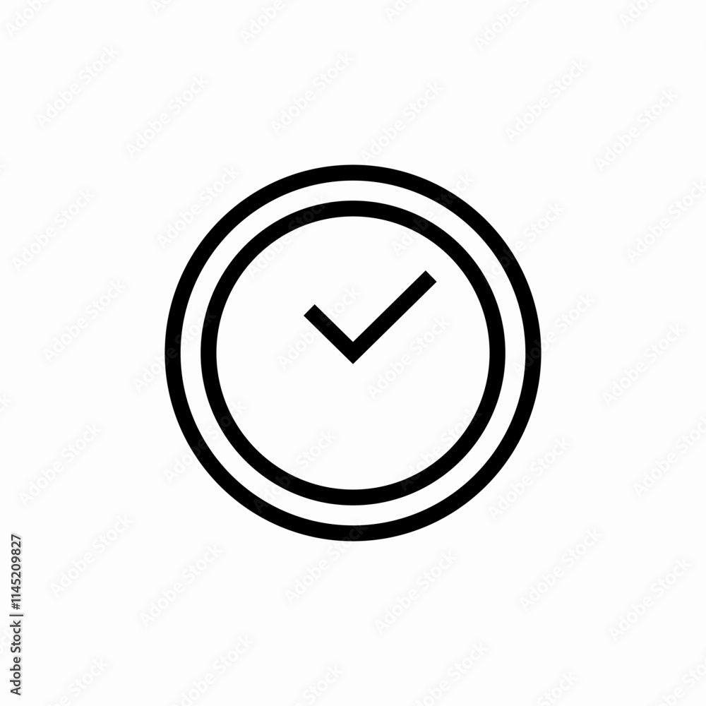 clock time icon sign vector clock time icon sign vector