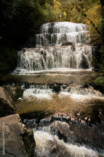 Majestic Purakaunui Falls in New Zealand - Stunning Waterfall