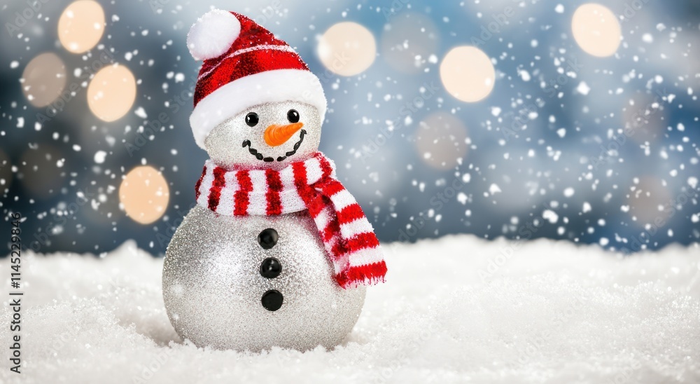 Snowy Winter Snowman Snowy Winter Snowman