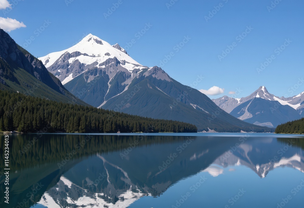 Naklejka premium lake louise banff national park