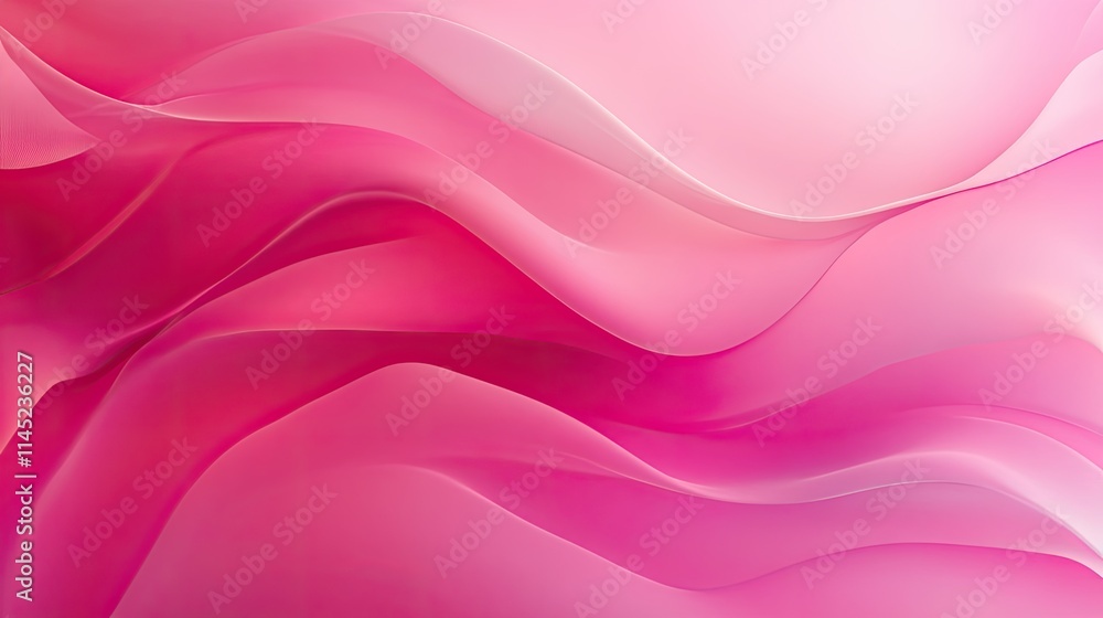 Soft Pink Waves with Gentle Gradients and Flowing Textures Soft Pink Waves with Gentle Gradients and Flowing Textures