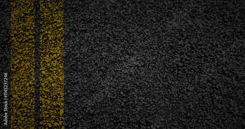 road yellow lines background