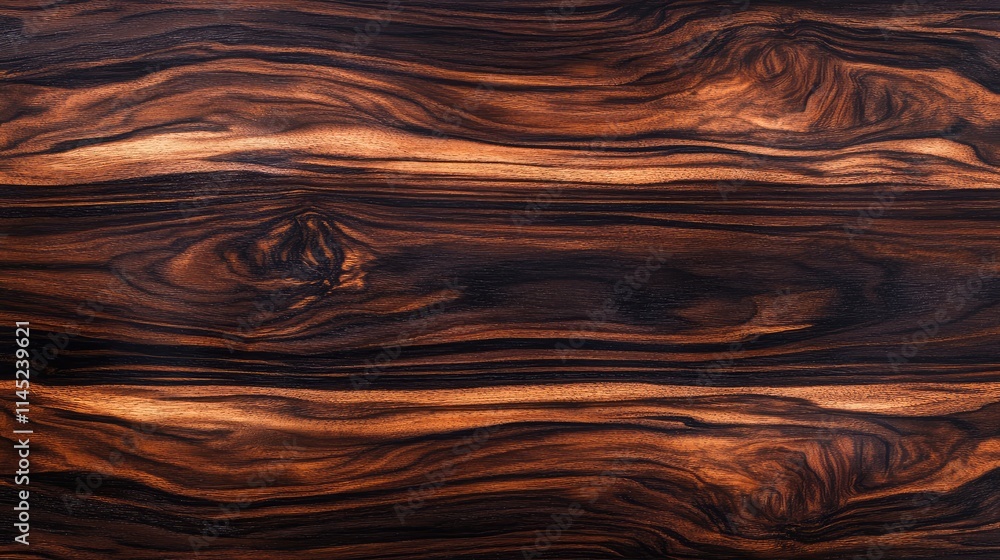 Elegant Dark Wood Texture with Smooth Grain Patterns and Rich Colors Elegant Dark Wood Texture with Smooth Grain Patterns and Rich Colors