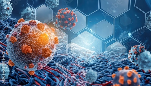 Exploring the Tumor Microenvironment Interactions Between Cancer Cells, TCells, and Nanoparticles in Cancer Therapy and Treatment Innovations photo