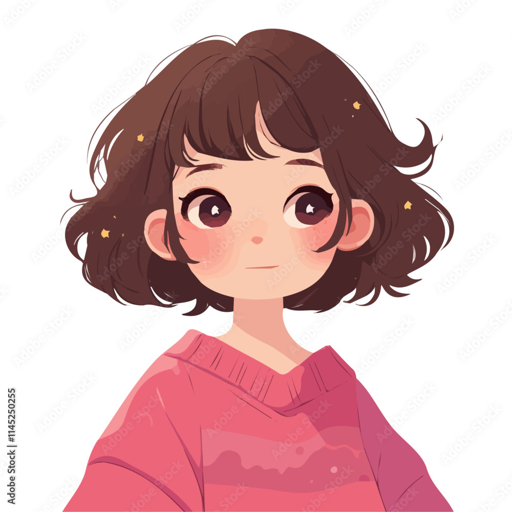 Choppy Short Cut – Bold and Trendy Short Hairstyle with Choppy Layers, Fashionable Women’s Haircut, Vector Art Illustration
Choppy Short Cut – Bold and Trendy Short Hairstyle with Choppy Layers, Fashionable Women’s Haircut, Vector Art Illustration