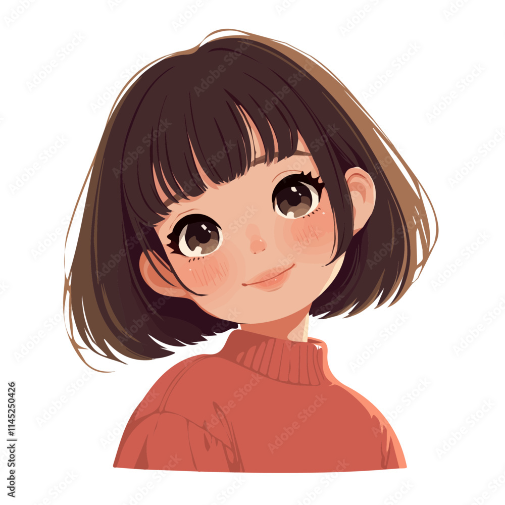 Choppy Short Cut – Bold and Trendy Short Hairstyle with Choppy Layers, Fashionable Women’s Haircut, Vector Art Illustration
Choppy Short Cut – Bold and Trendy Short Hairstyle with Choppy Layers, Fashionable Women’s Haircut, Vector Art Illustration