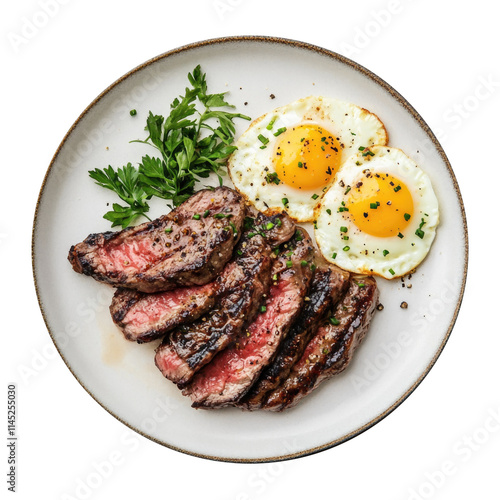 Delicious Steak and Eggs  I...
