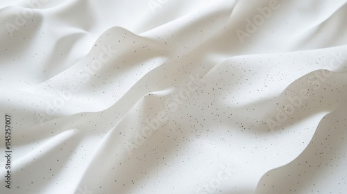 Tela blanca con textura