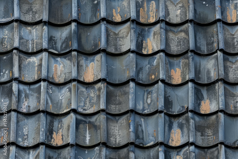 Image of Very old japanese roof pattern. Texture for background usage Image of Very old japanese roof pattern. Texture for background usage
