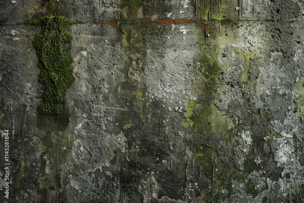 custom made wallpaper toronto digital Old dirty gritty mossed concrete wall. Detailed photo textured background