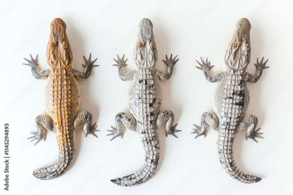 Naklejka premium Alligators