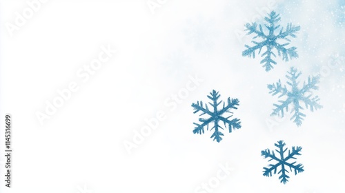 Wallpaper Mural Realistic Snowflake Design for Winter Scenes and Photoshop Overlays with Snowy Backdrops for Seasonal Art and Holiday Graphics Torontodigital.ca