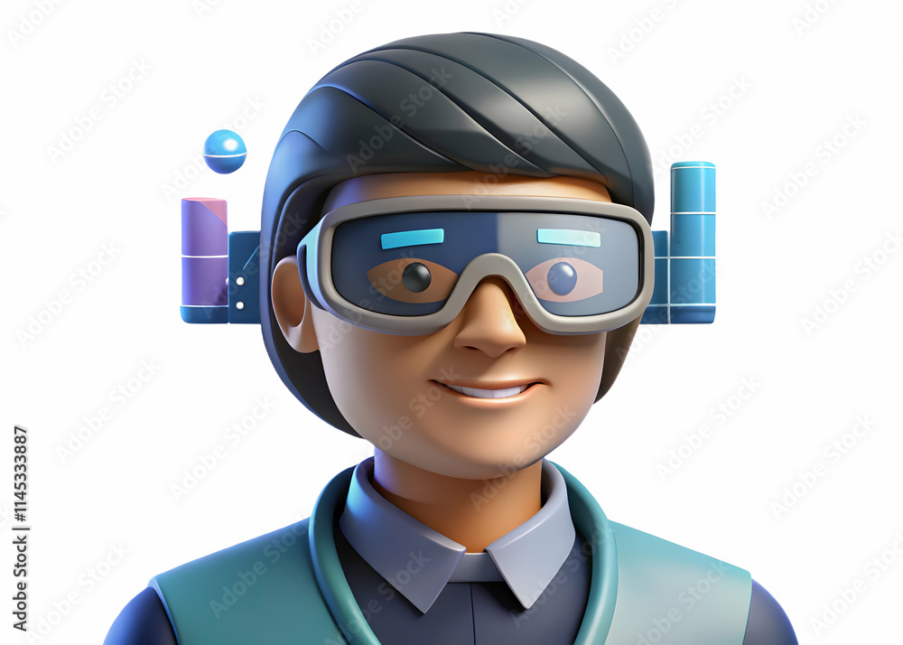 Logistics Analyst Analyzing Marginal Cost with Financial Tools in Close-up Portrait Logistics Analyst Analyzing Marginal Cost with Financial Tools in Close-up Portrait
