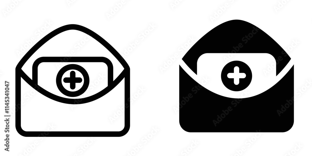 Medical Report icon design template Medical Report icon design template