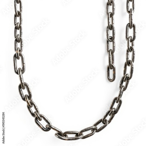 Chain isolated on white frame isolated frame border design background isolated