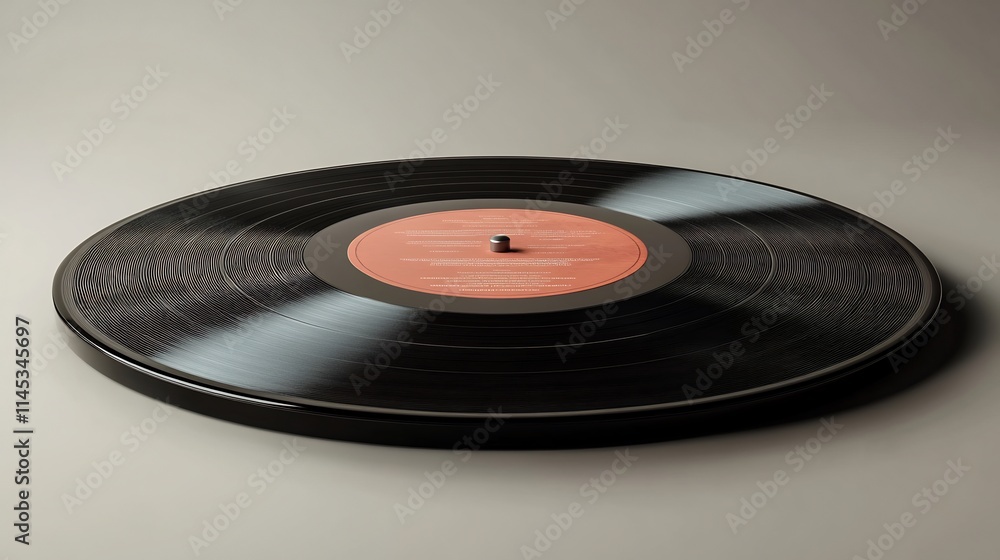 Creative mockup of a vinyl record cover and disk isolated on a transparent background for use in music branding projects Creative mockup of a vinyl record cover and disk isolated on a transparent background for use in music branding projects