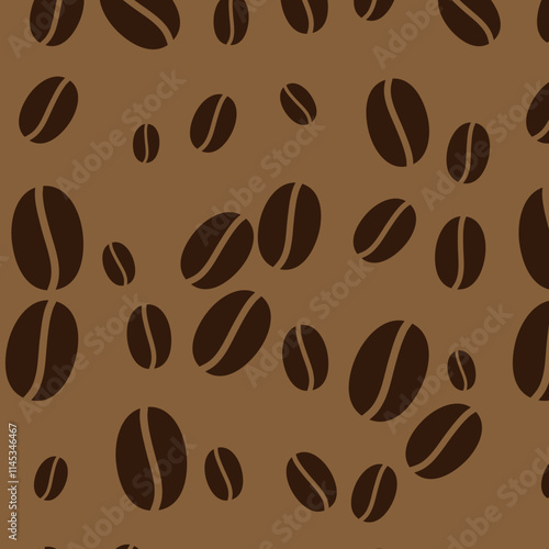 seamless coffee pattern