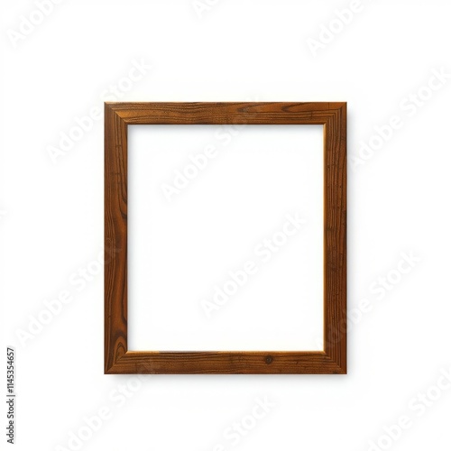 Wooden frame for paintings frame isolated frame border design background isolated