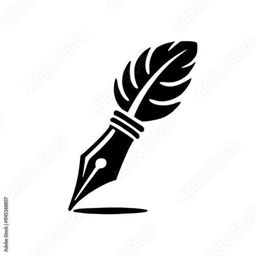 Elegant Quill Pen Icon 