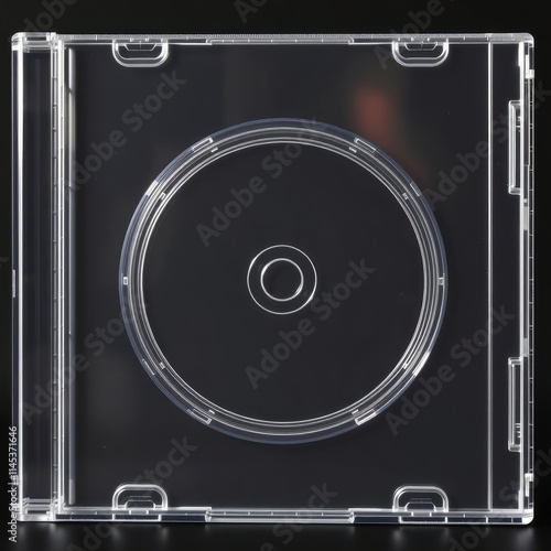 Cd case frame isolated frame border design background isolated photo