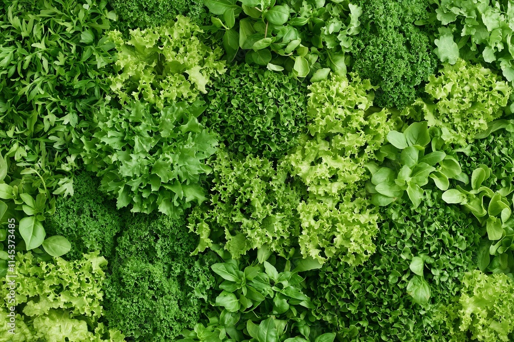 Abundant and Vibrant Greenery Background for Food Photography Abundant and Vibrant Greenery Background for Food Photography