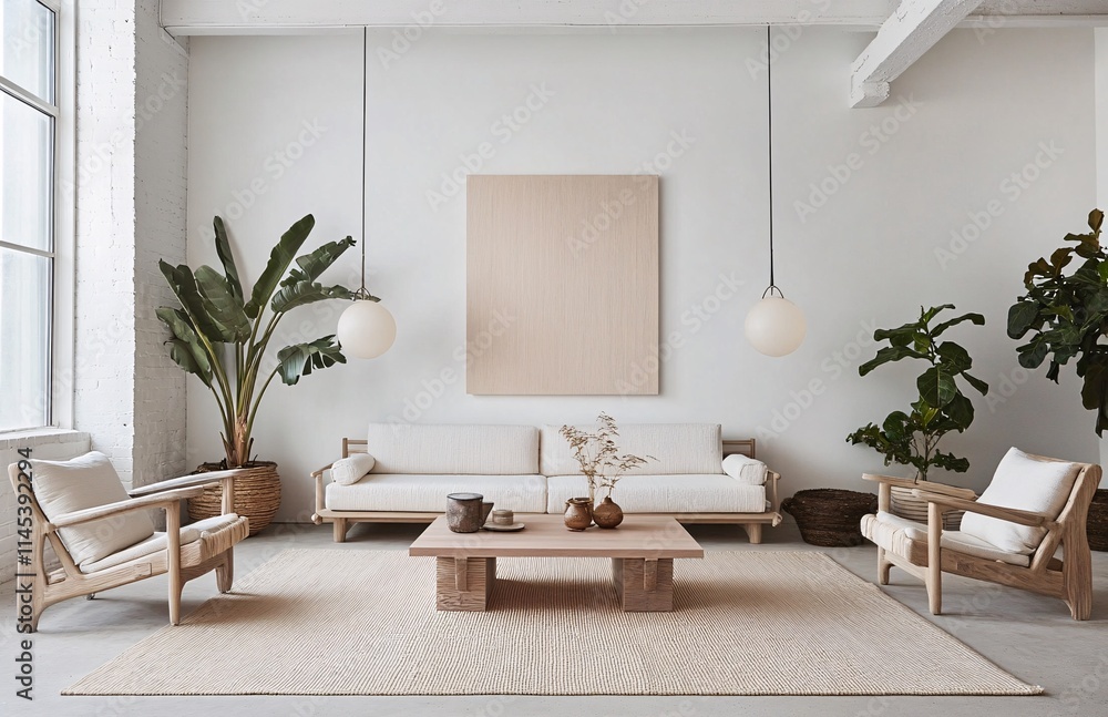 Fototapeta premium modern living room
