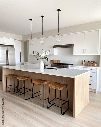 modern kitchen interior