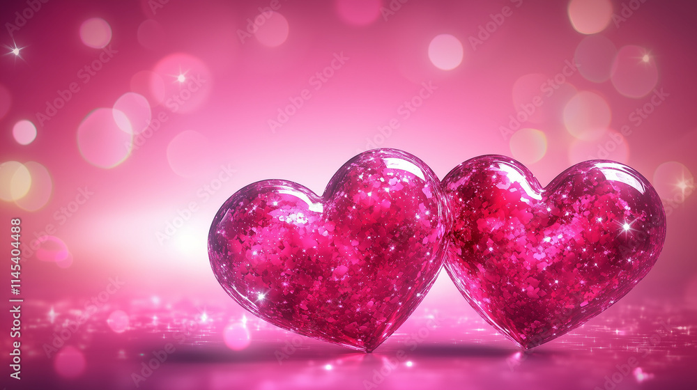 3D hearts on pink background for Valentine's Day wallpaper
3D hearts on pink background for Valentine's Day wallpaper