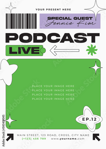 Podcast Live Flyer