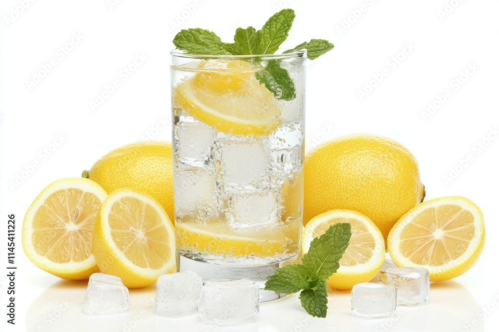 Refreshing Lemon and Mint Infused Water a Perfect Summer Cooler Refreshing Lemon and Mint Infused Water a Perfect Summer Cooler
