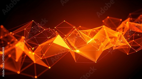abstract background with glowing lights