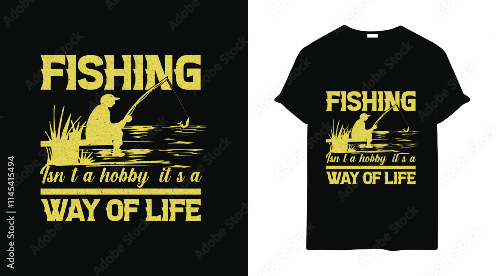 Creative Fishing Graphic T-Shirt – Perfect for Outdoor Enthusiasts, Fishing T shirt design template Creative Fishing Graphic T-Shirt – Perfect for Outdoor Enthusiasts, Fishing T shirt design template