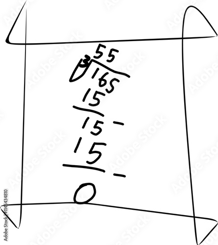 mathematical symbols. Multilevel division is a mathematical method for dividing large numbers by smaller numbers. The tiered division is also known as porogapit.