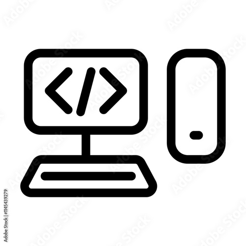 PC icon design template